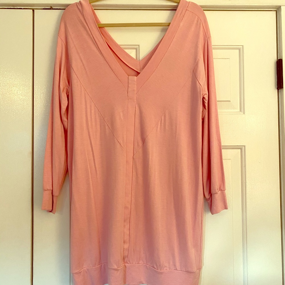 Rachel pally pink long sleeve dress